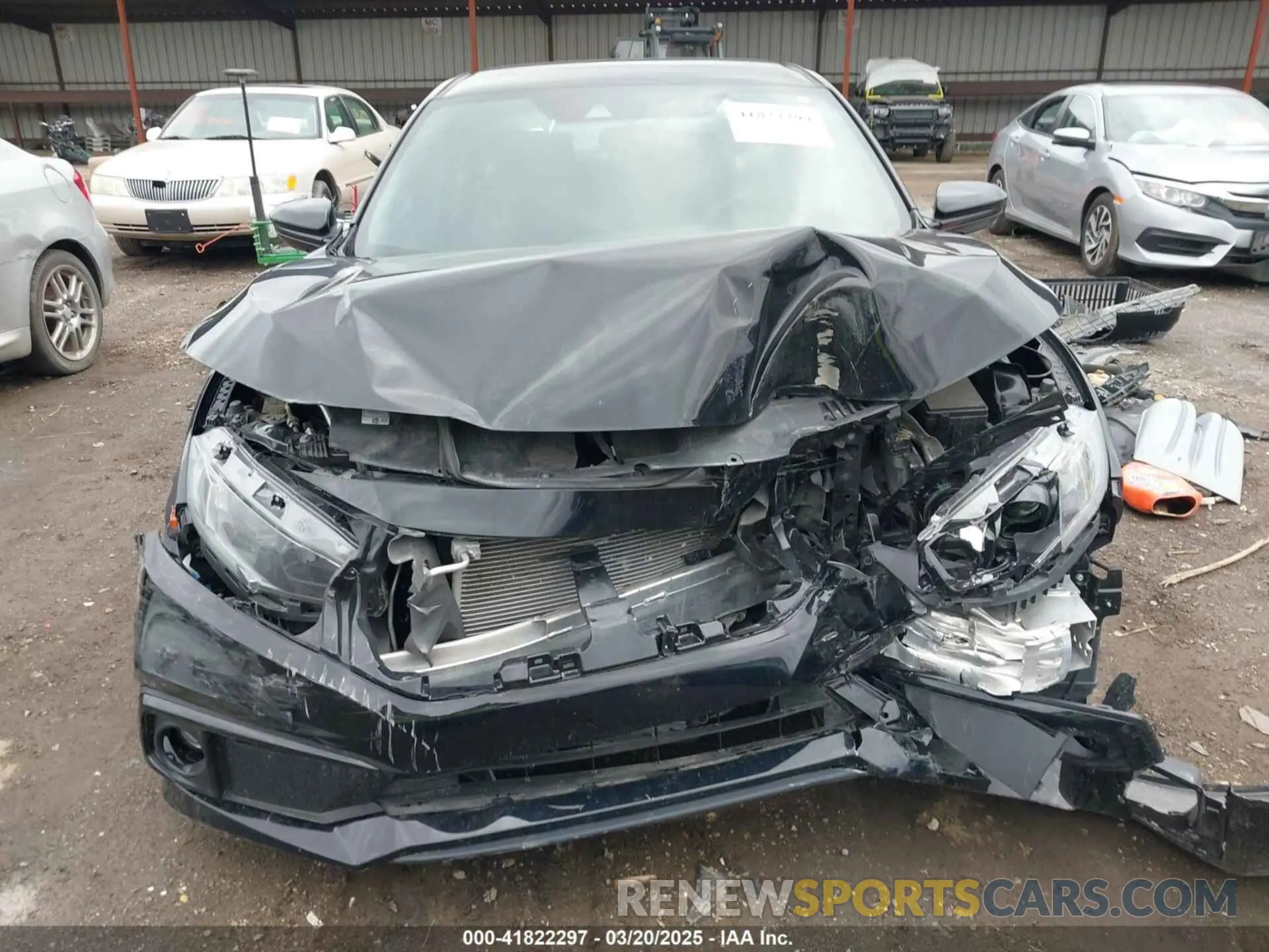 12 Photograph of a damaged car 2HGFC2F83KH566955 HONDA CIVIC 2019