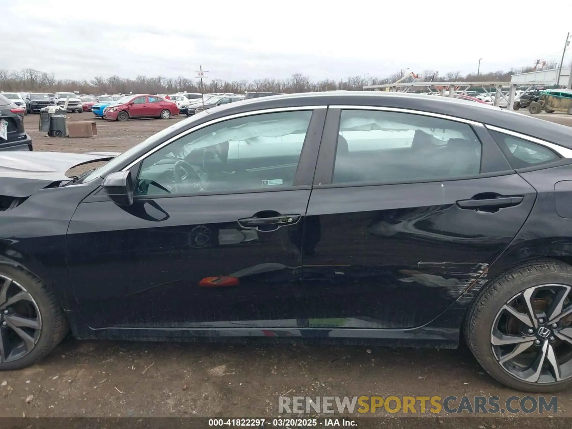 14 Photograph of a damaged car 2HGFC2F83KH566955 HONDA CIVIC 2019
