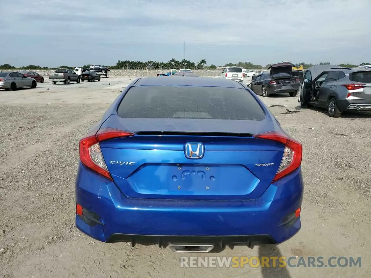 6 Photograph of a damaged car 2HGFC2F83KH576692 HONDA CIVIC 2019