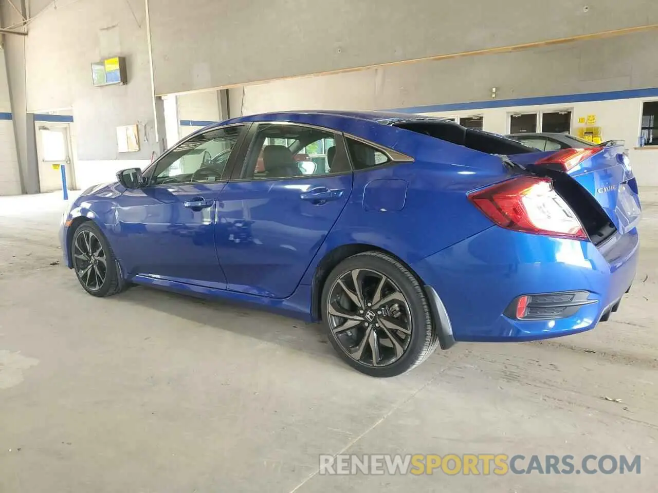 2 Фотография поврежденного автомобиля 2HGFC2F83KH600151 HONDA CIVIC 2019