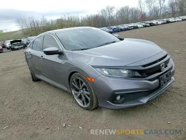 13 Фотография поврежденного автомобиля 2HGFC2F83KH604054 HONDA CIVIC 2019