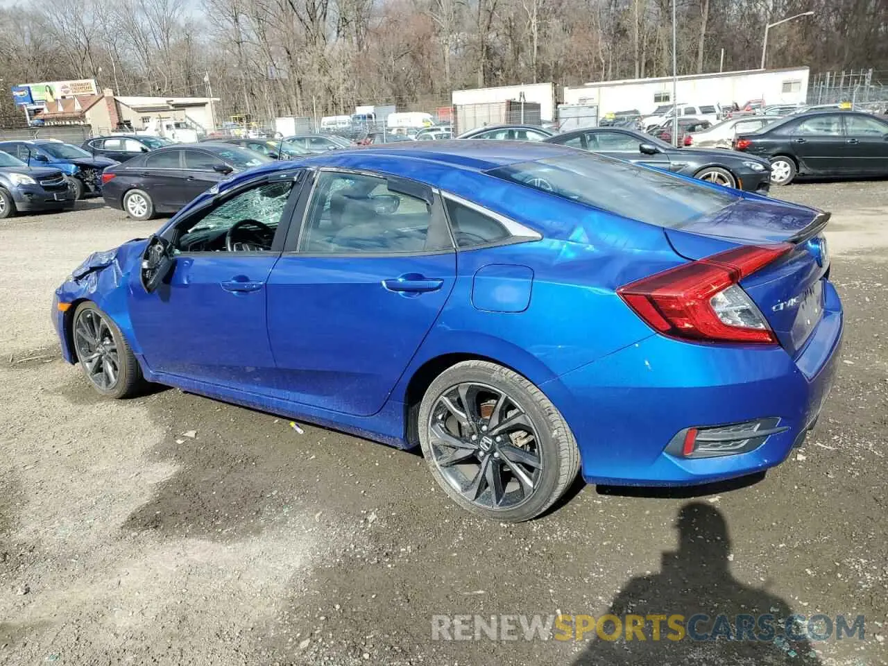 2 Фотография поврежденного автомобиля 2HGFC2F84KH536508 HONDA CIVIC 2019