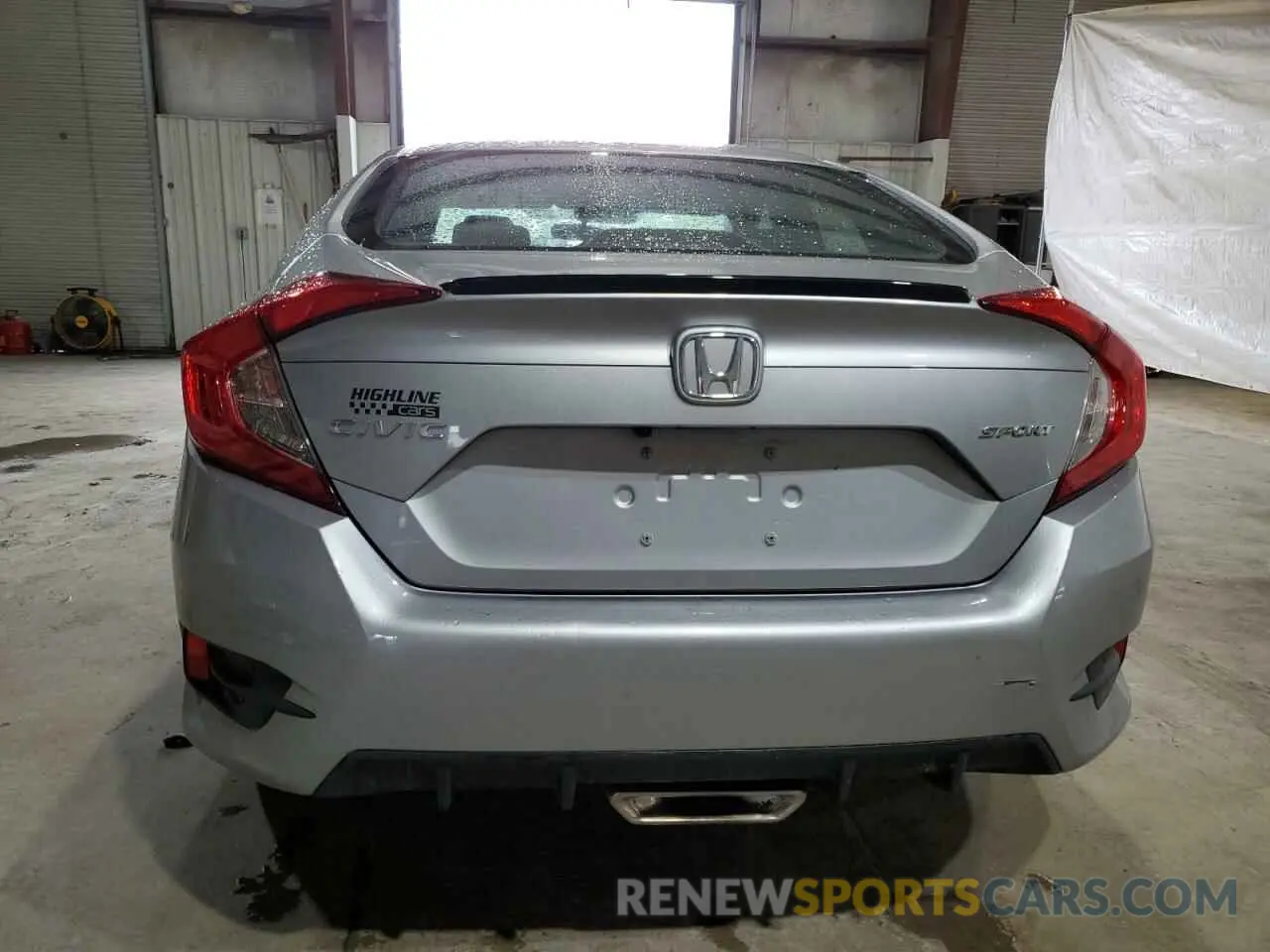 6 Photograph of a damaged car 2HGFC2F84KH553700 HONDA CIVIC 2019
