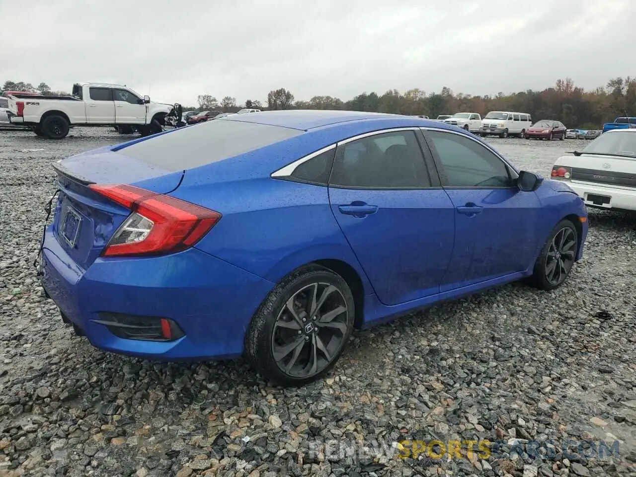 3 Photograph of a damaged car 2HGFC2F84KH577527 HONDA CIVIC 2019