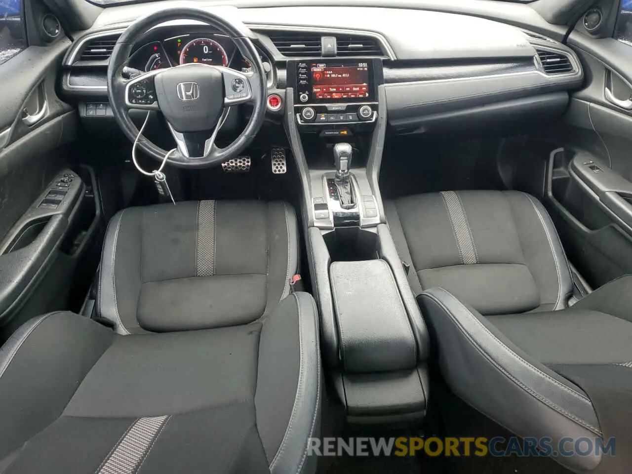 8 Photograph of a damaged car 2HGFC2F84KH577527 HONDA CIVIC 2019