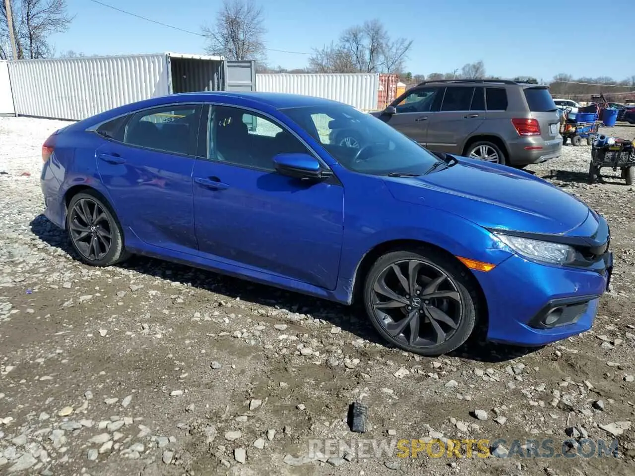 4 Photograph of a damaged car 2HGFC2F84KH585949 HONDA CIVIC 2019