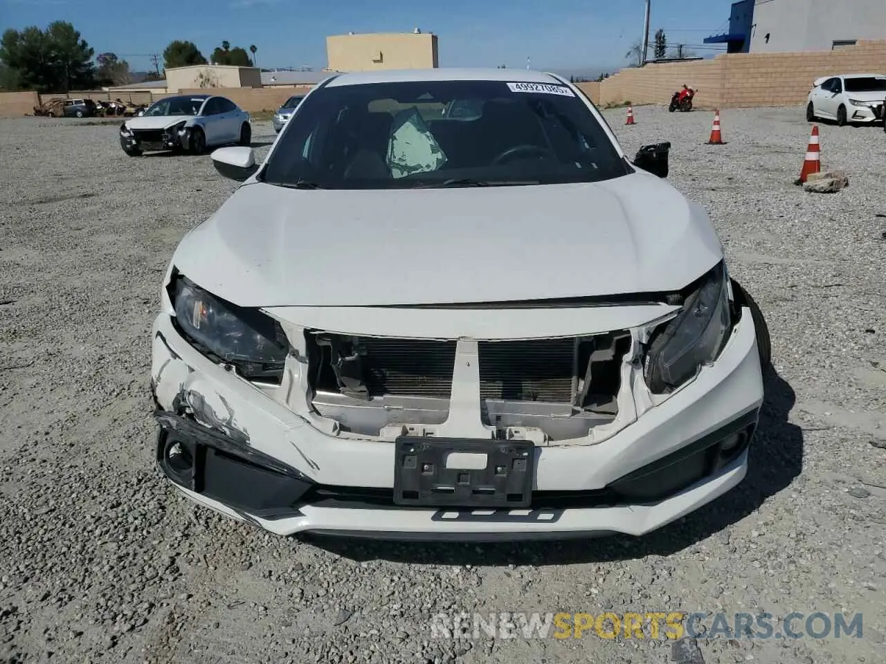 5 Photograph of a damaged car 2HGFC2F84KH594151 HONDA CIVIC 2019