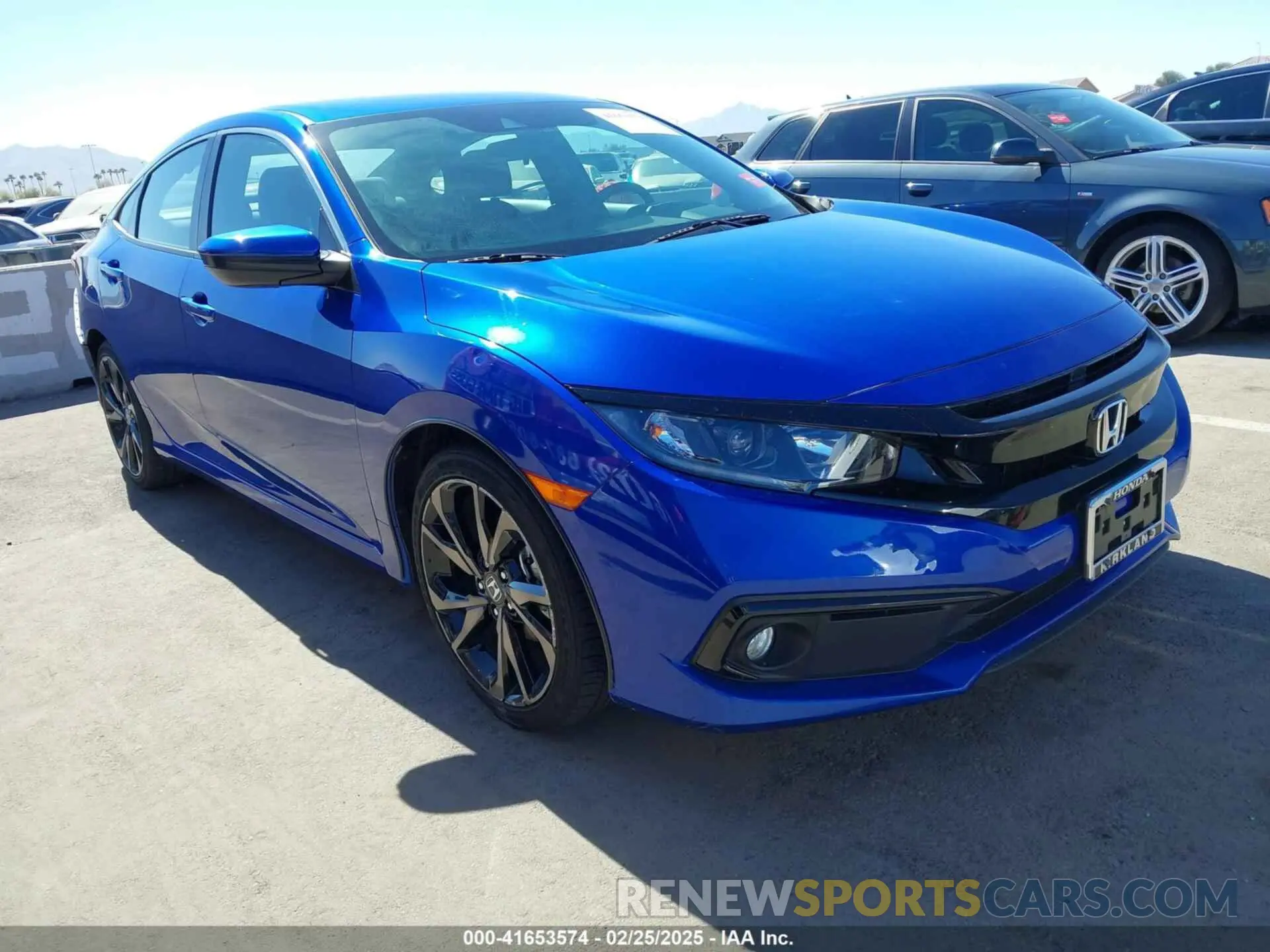 1 Фотография поврежденного автомобиля 2HGFC2F85KH504117 HONDA CIVIC 2019
