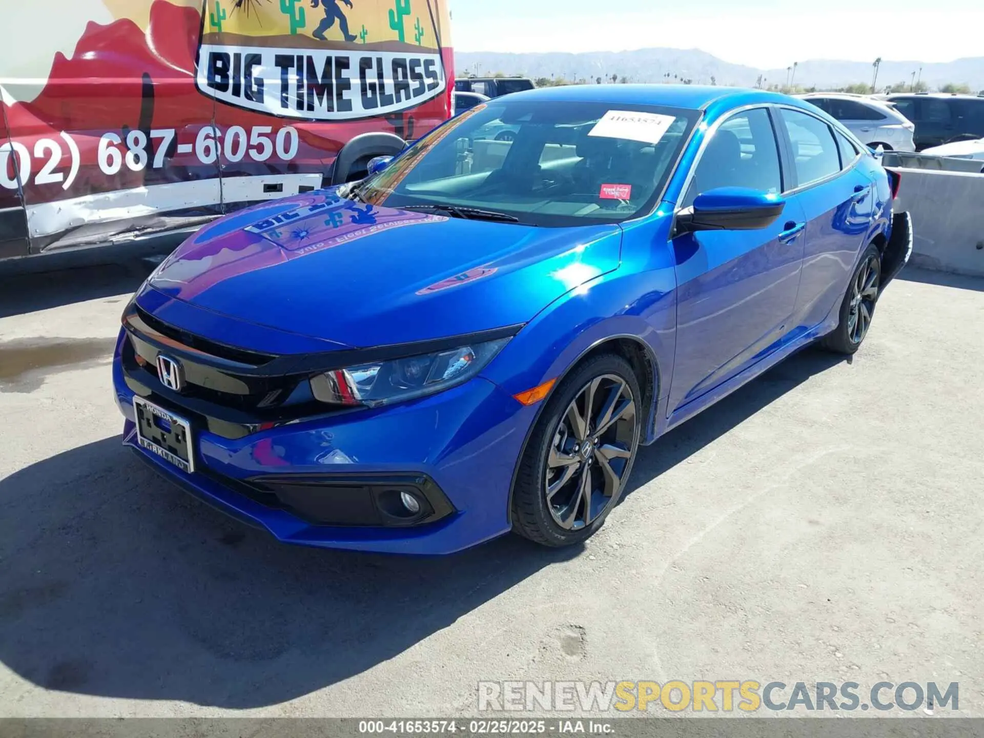 2 Фотография поврежденного автомобиля 2HGFC2F85KH504117 HONDA CIVIC 2019