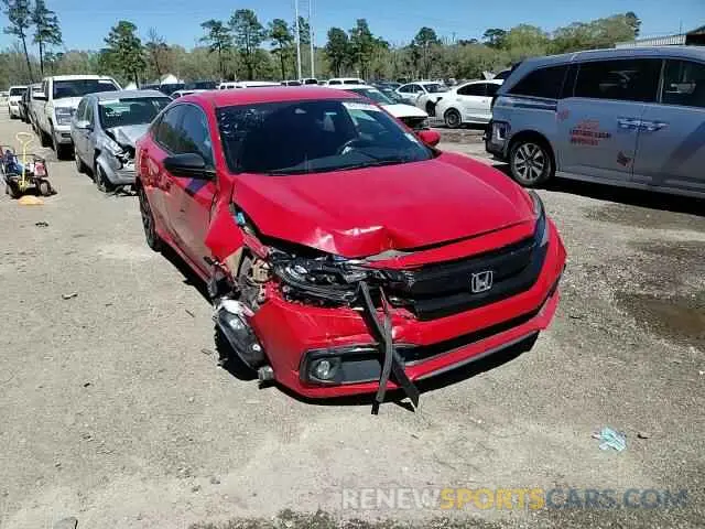 11 Photograph of a damaged car 2HGFC2F85KH540146 HONDA CIVIC 2019