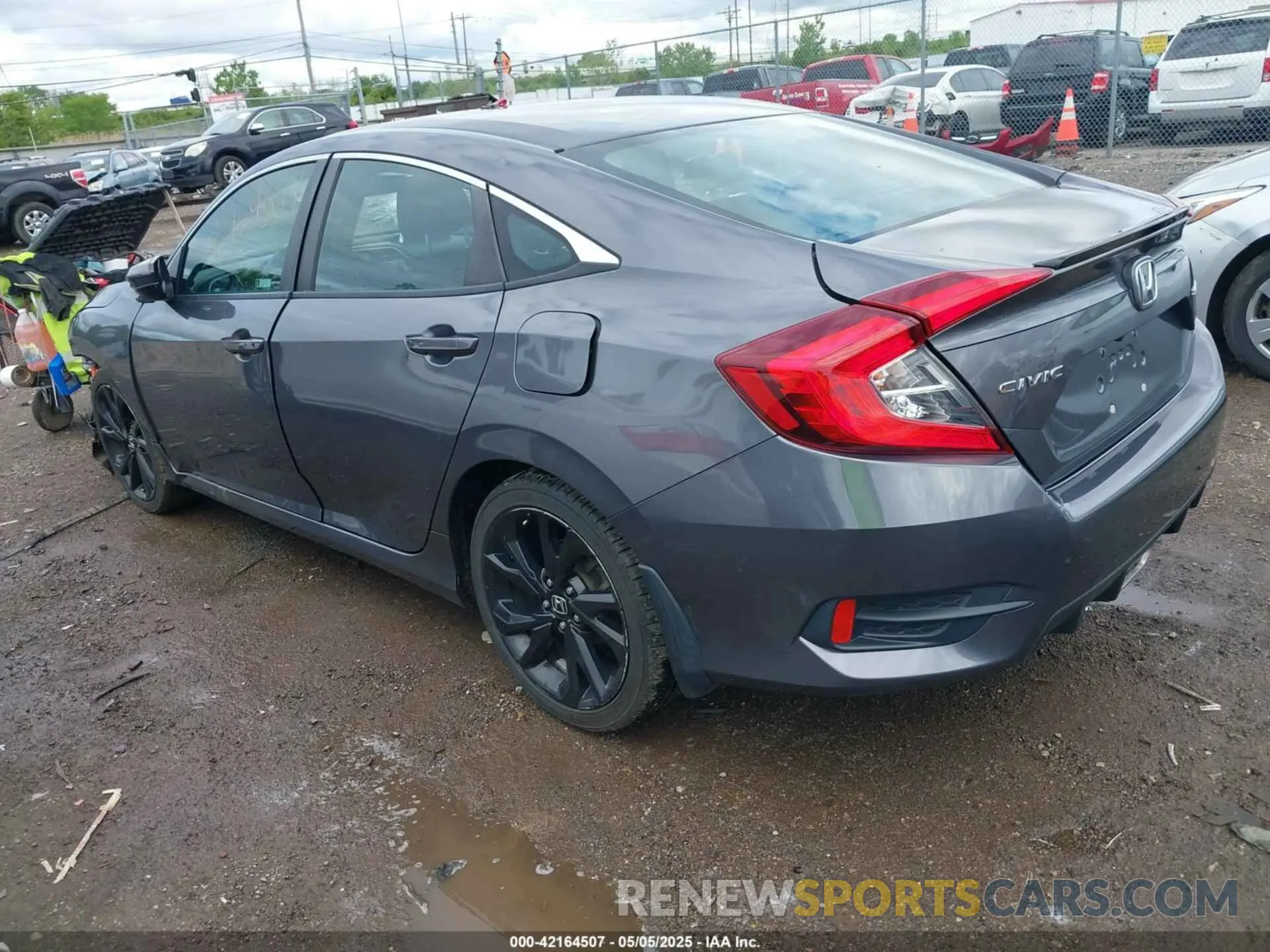 3 Photograph of a damaged car 2HGFC2F85KH547226 HONDA CIVIC 2019