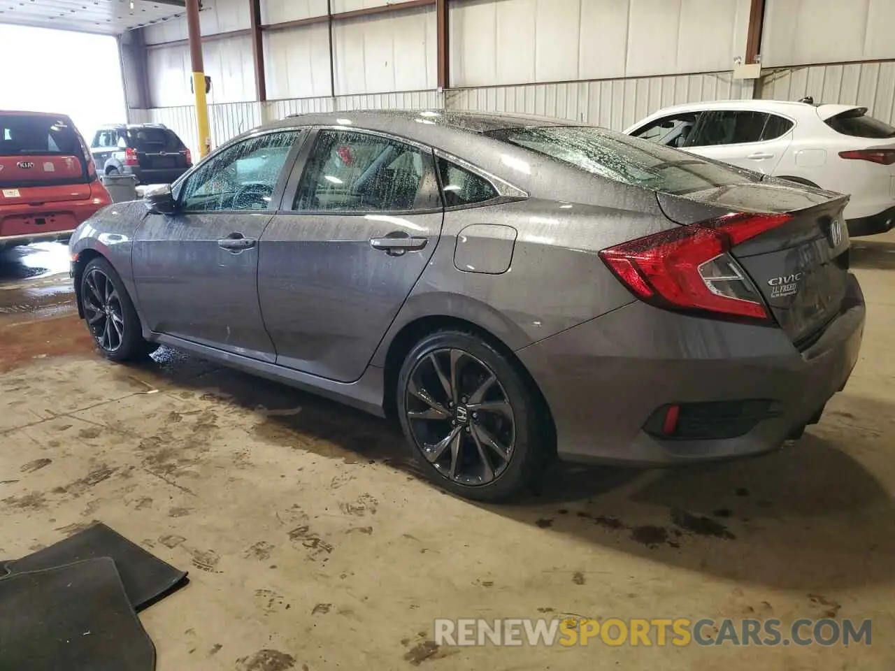 2 Фотография поврежденного автомобиля 2HGFC2F86KH503896 HONDA CIVIC 2019