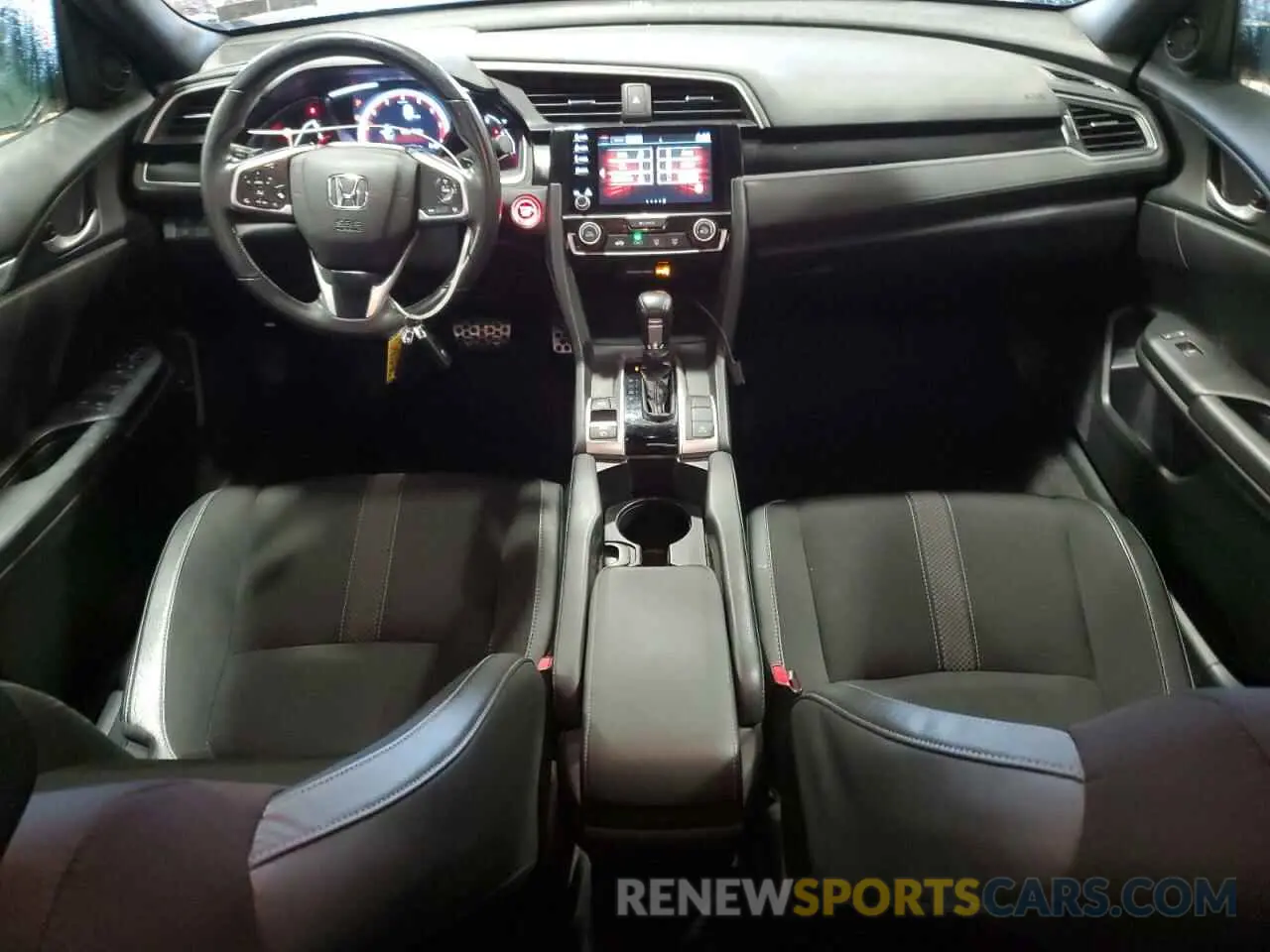 8 Фотография поврежденного автомобиля 2HGFC2F86KH503896 HONDA CIVIC 2019