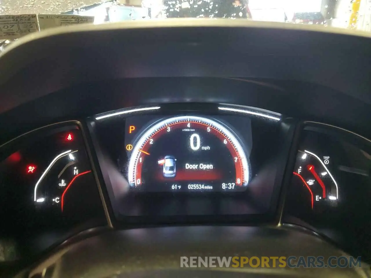 9 Фотография поврежденного автомобиля 2HGFC2F86KH503896 HONDA CIVIC 2019