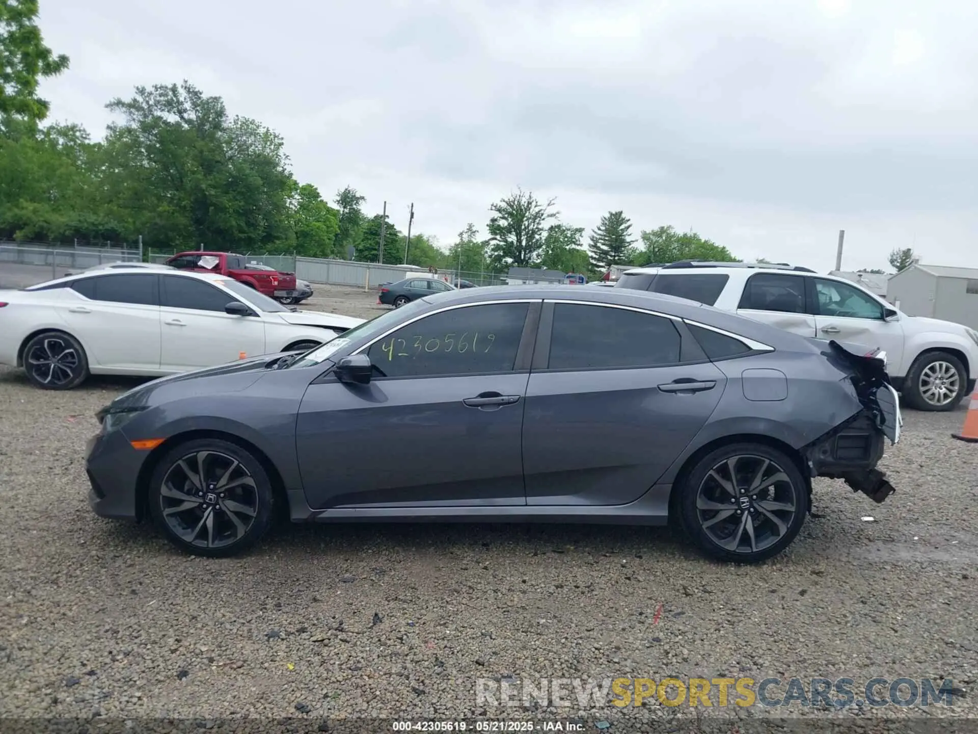14 Фотография поврежденного автомобиля 2HGFC2F86KH517880 HONDA CIVIC 2019