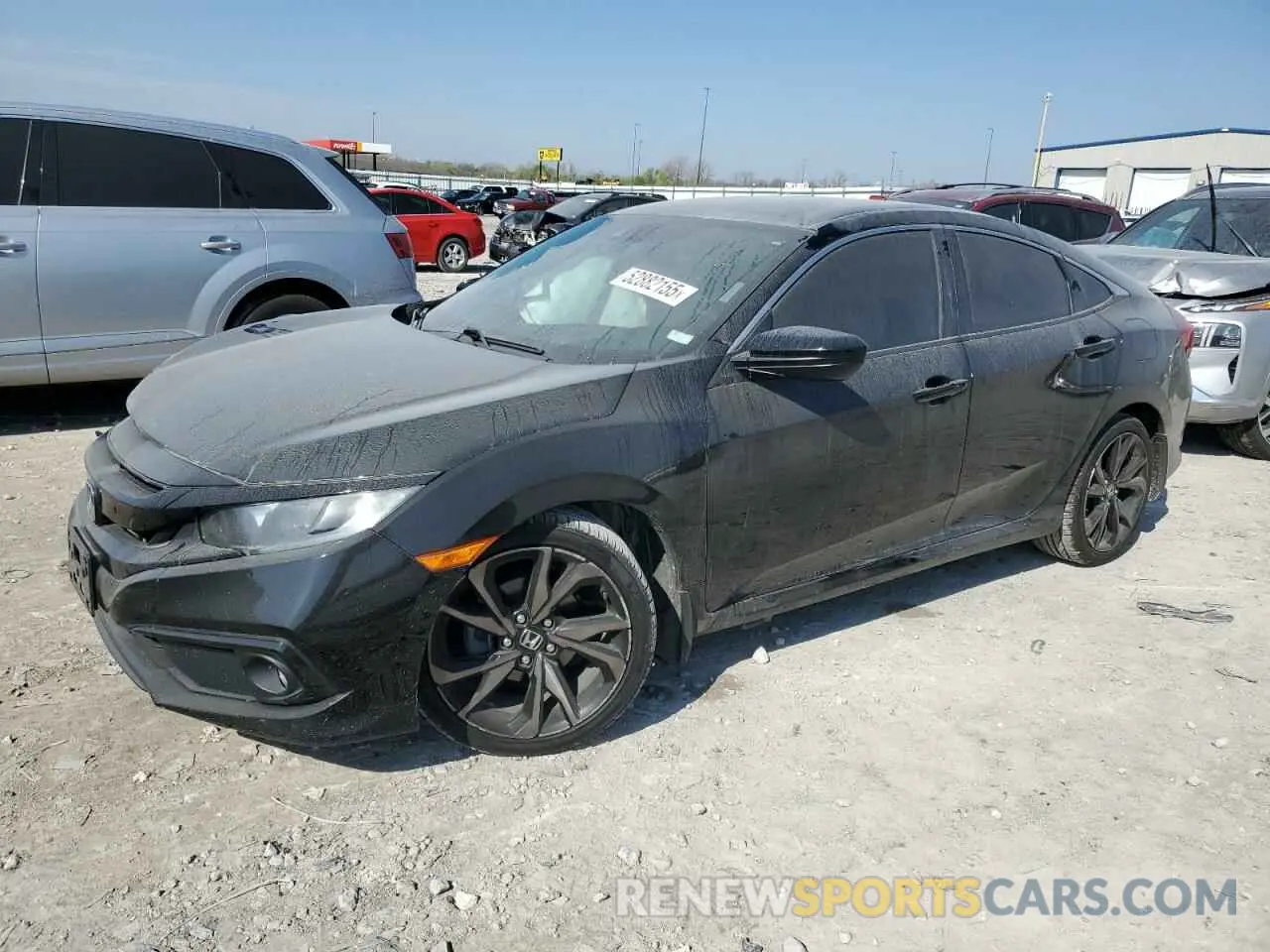 1 Фотография поврежденного автомобиля 2HGFC2F86KH558011 HONDA CIVIC 2019