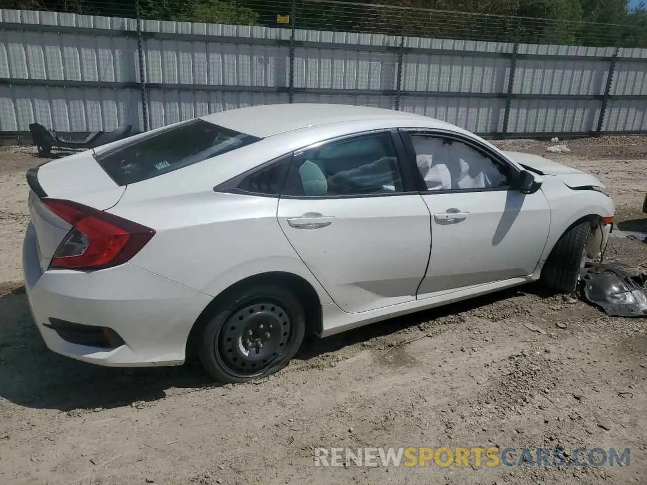 3 Photograph of a damaged car 2HGFC2F86KH591655 HONDA CIVIC 2019
