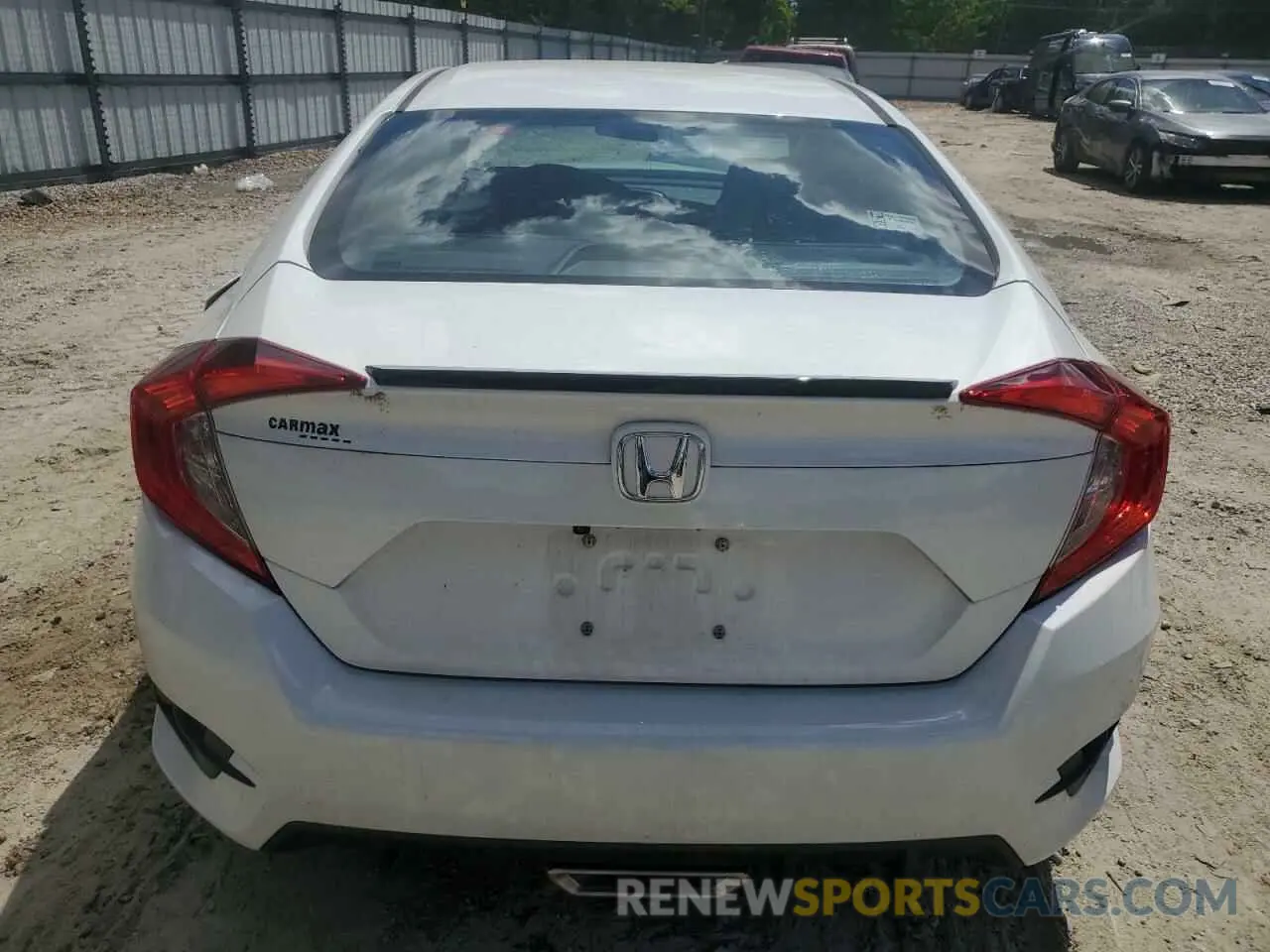 6 Photograph of a damaged car 2HGFC2F86KH591655 HONDA CIVIC 2019