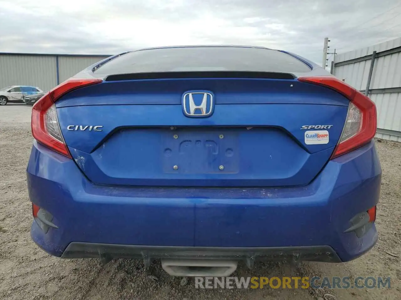 6 Фотография поврежденного автомобиля 2HGFC2F86KH605229 HONDA CIVIC 2019