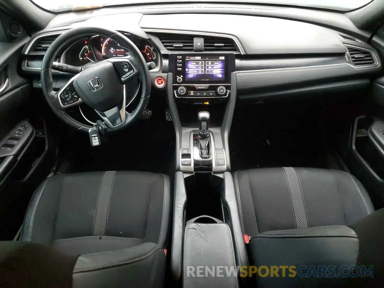 8 Фотография поврежденного автомобиля 2HGFC2F86KH605229 HONDA CIVIC 2019