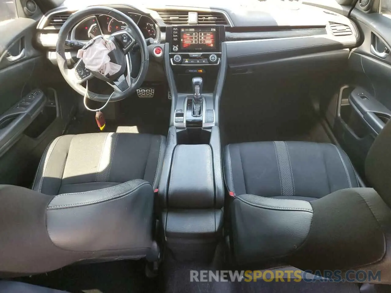 8 Фотография поврежденного автомобиля 2HGFC2F87KH531657 HONDA CIVIC 2019