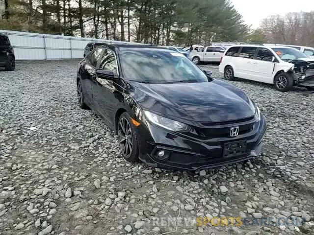 11 Фотография поврежденного автомобиля 2HGFC2F87KH574234 HONDA CIVIC 2019