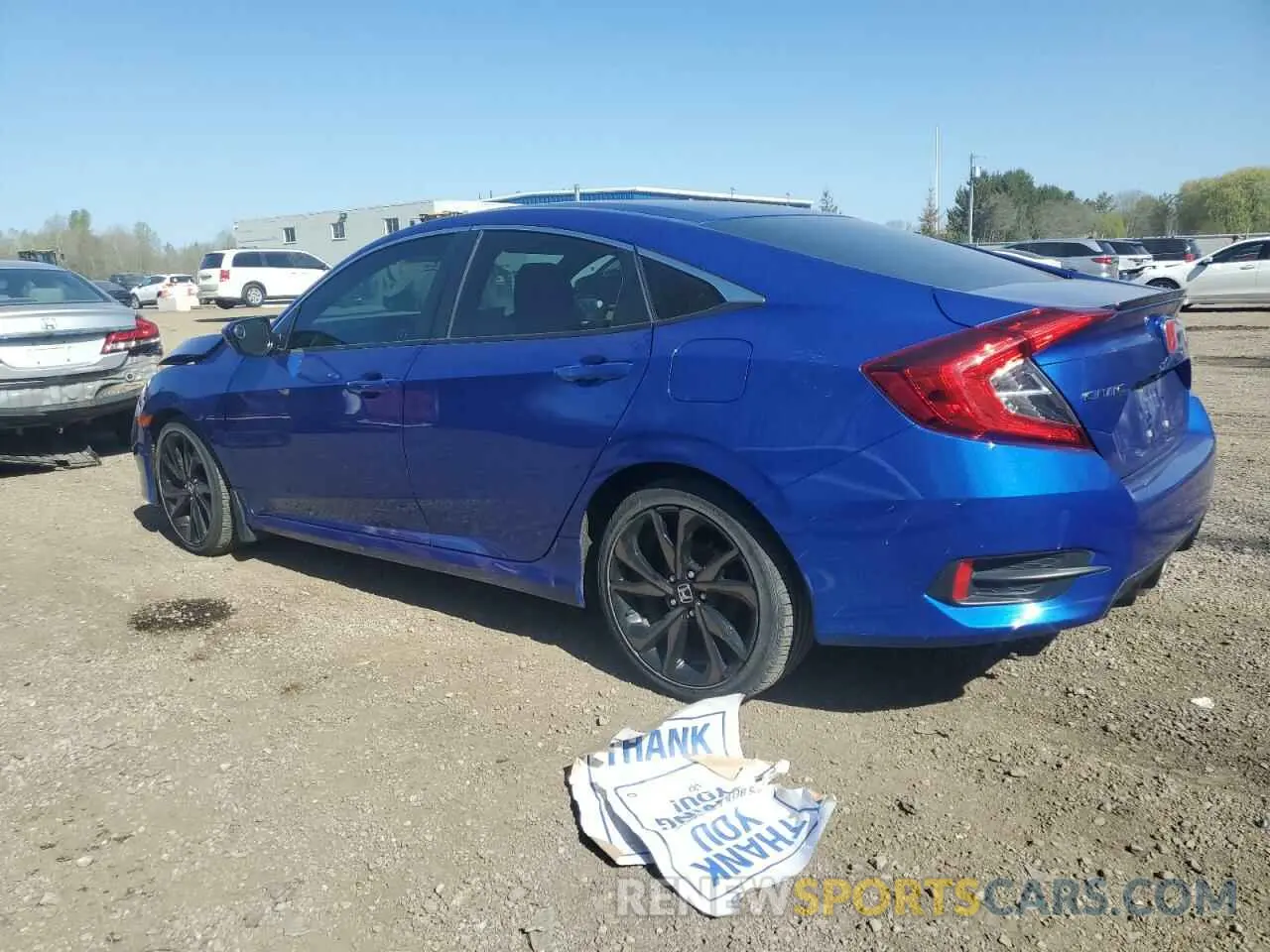 2 Фотография поврежденного автомобиля 2HGFC2F88KH016618 HONDA CIVIC 2019