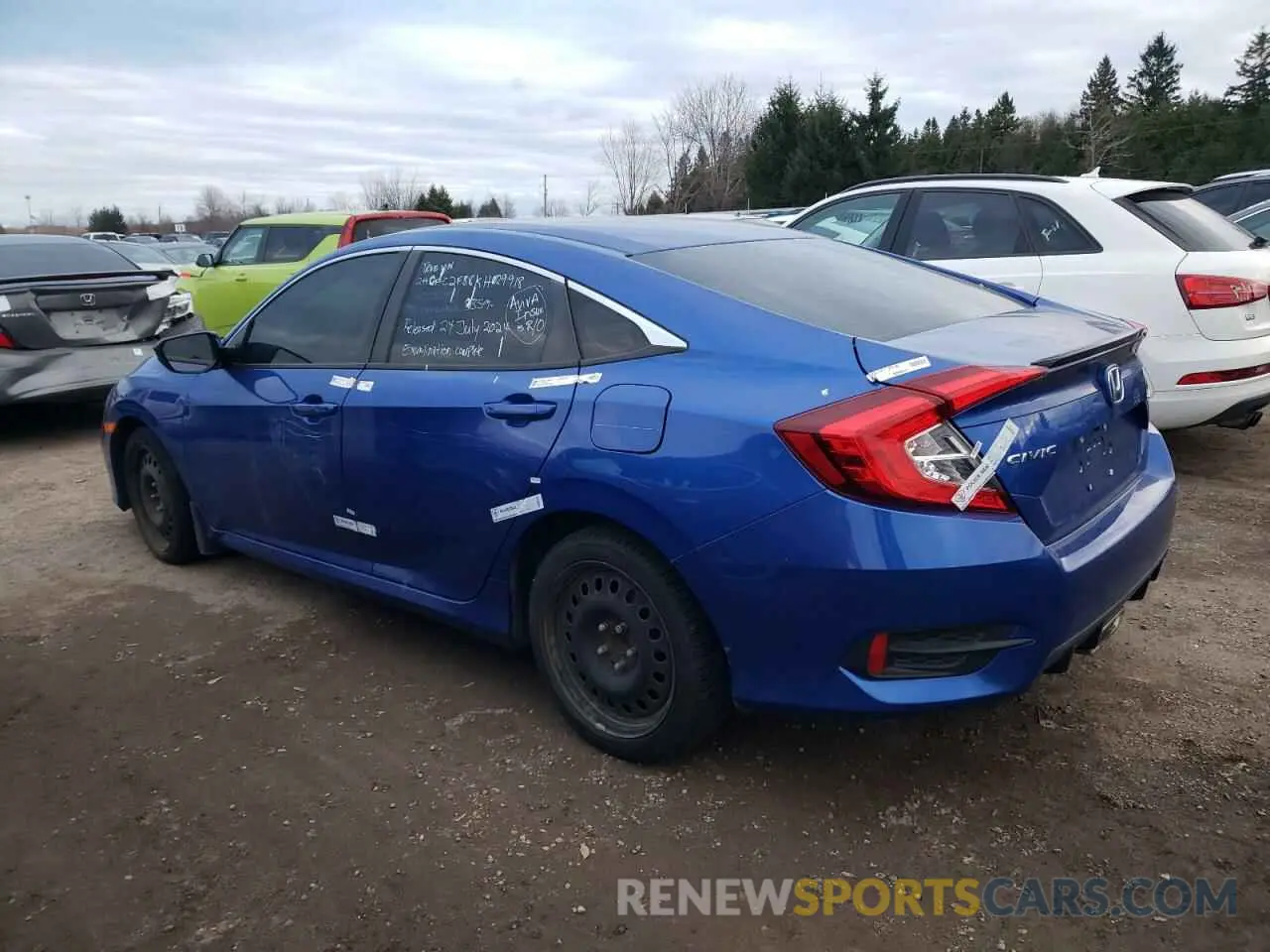 2 Фотография поврежденного автомобиля 2HGFC2F88KH029918 HONDA CIVIC 2019