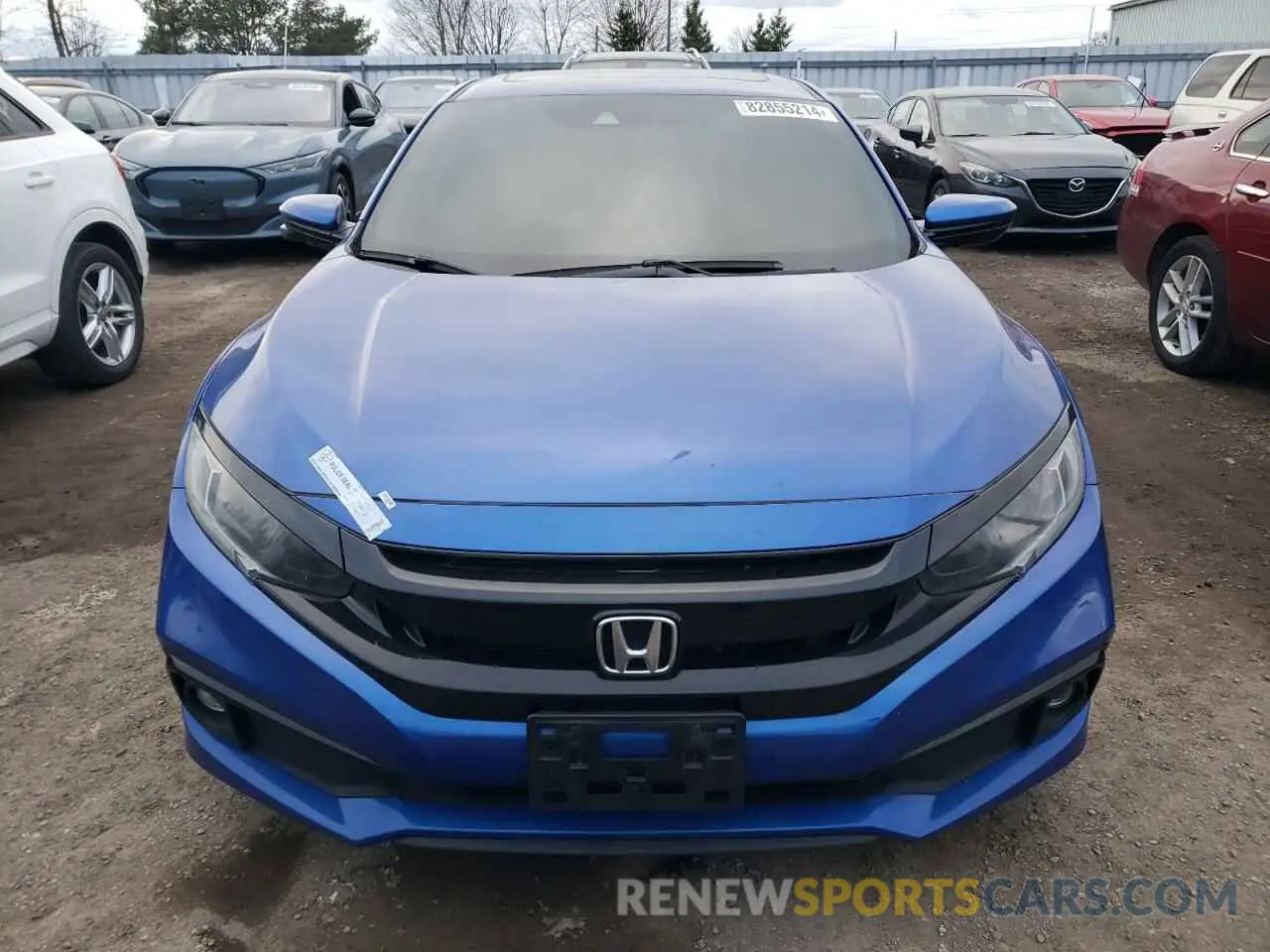 5 Фотография поврежденного автомобиля 2HGFC2F88KH029918 HONDA CIVIC 2019