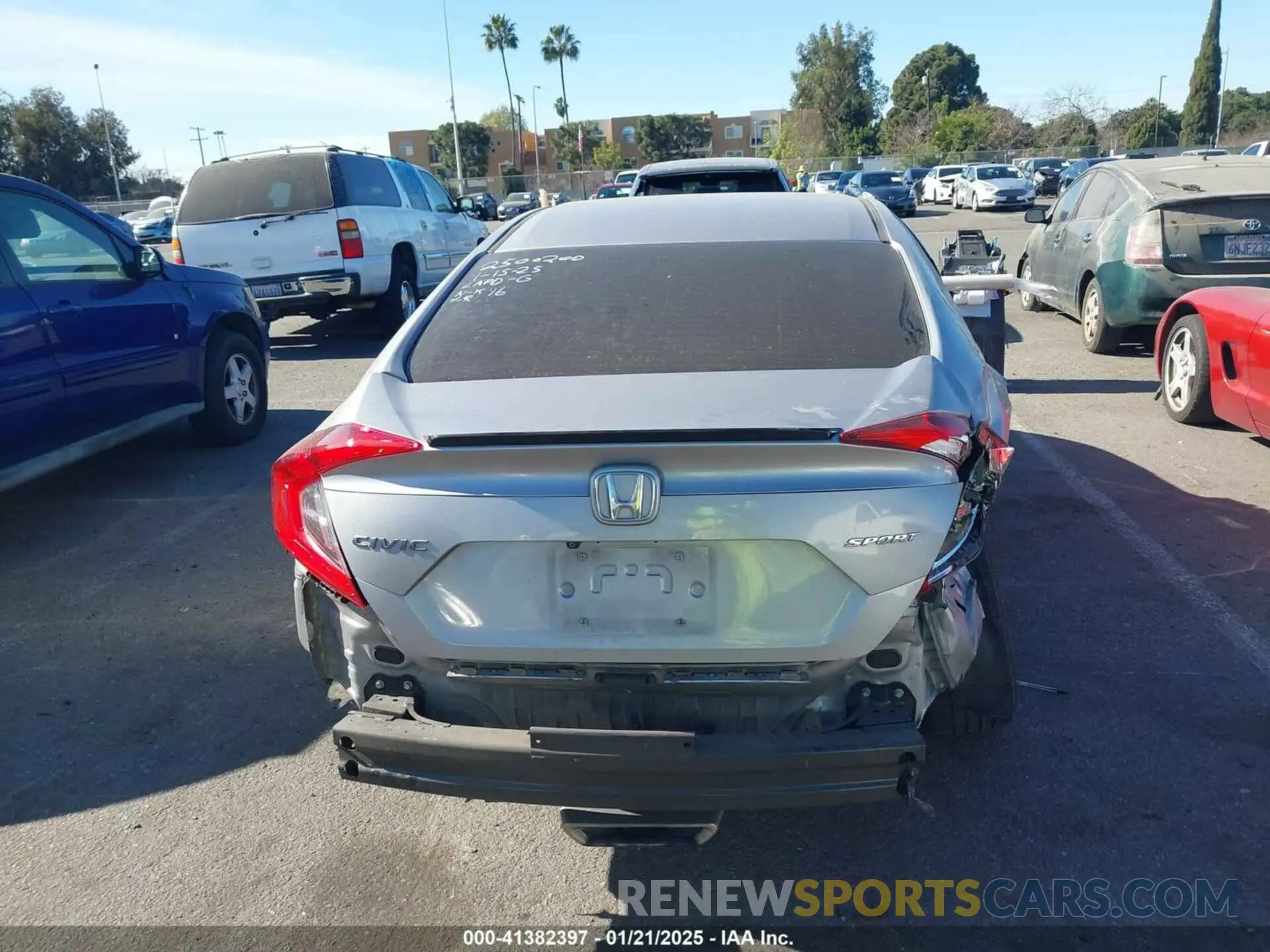 15 Photograph of a damaged car 2HGFC2F88KH507173 HONDA CIVIC 2019
