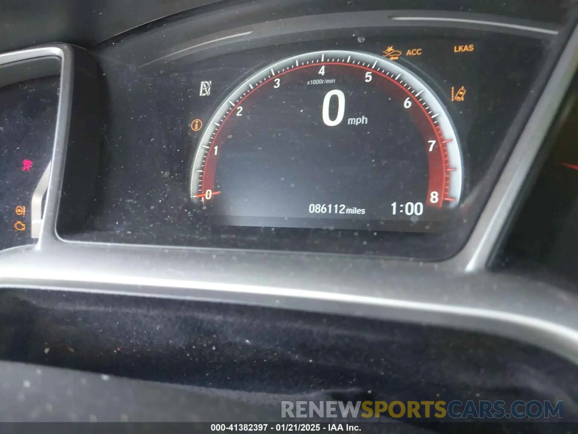7 Photograph of a damaged car 2HGFC2F88KH507173 HONDA CIVIC 2019