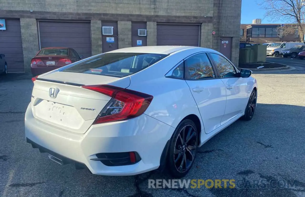 4 Photograph of a damaged car 2HGFC2F88KH514723 HONDA CIVIC 2019