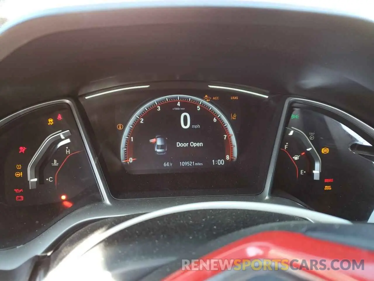 9 Photograph of a damaged car 2HGFC2F88KH536091 HONDA CIVIC 2019
