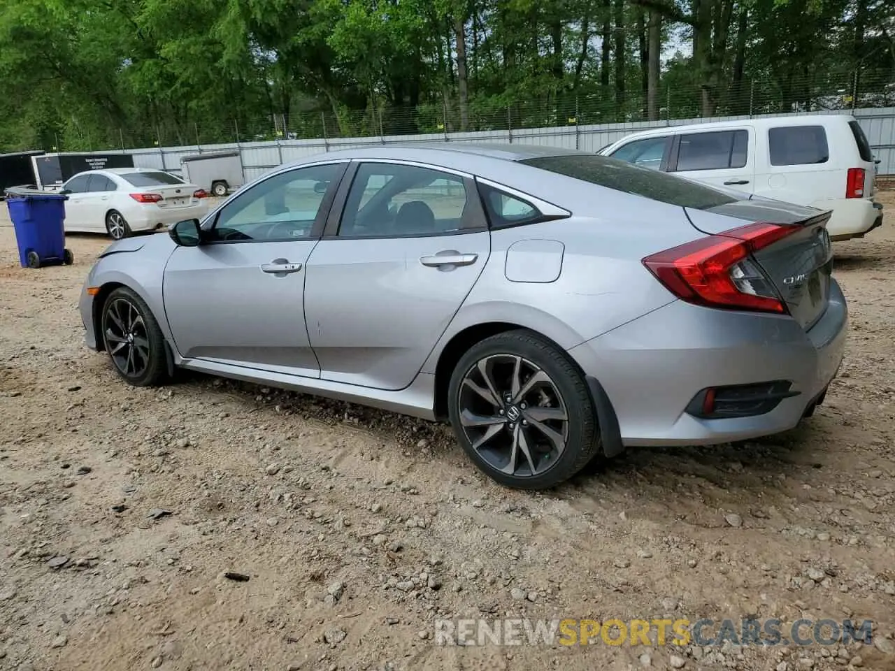 2 Photograph of a damaged car 2HGFC2F88KH564148 HONDA CIVIC 2019