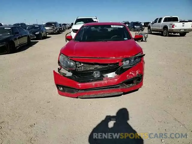 11 Photograph of a damaged car 2HGFC2F88KH578244 HONDA CIVIC 2019