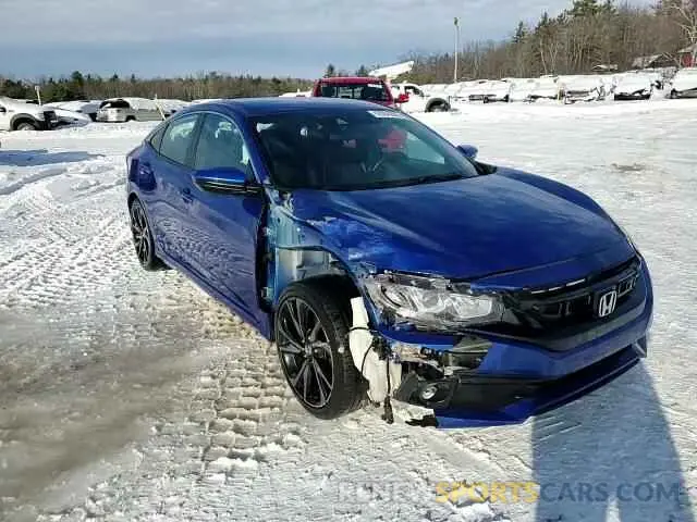 13 Фотография поврежденного автомобиля 2HGFC2F88KH586019 HONDA CIVIC 2019