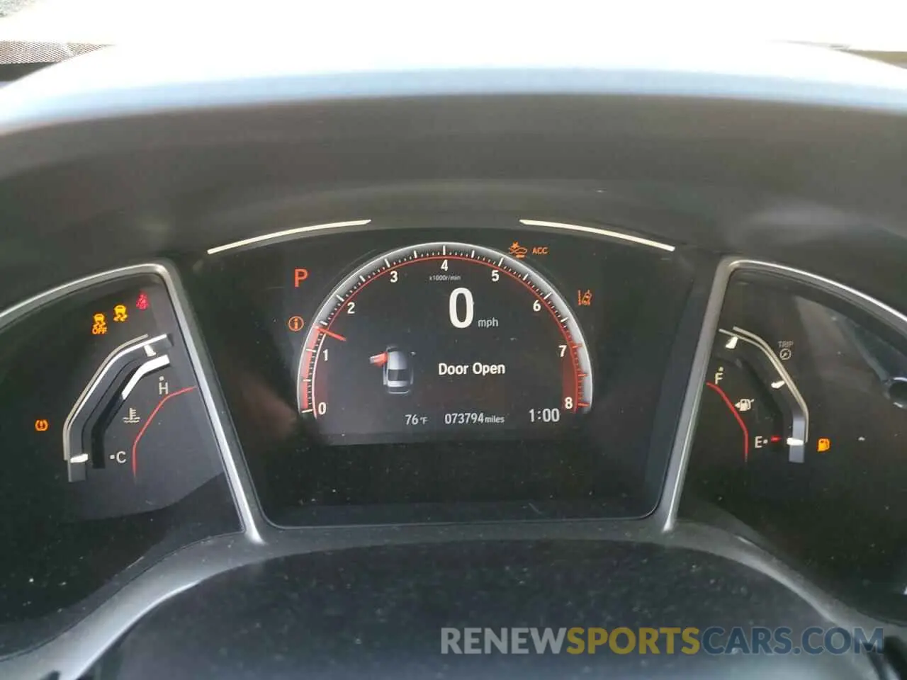 9 Photograph of a damaged car 2HGFC2F88KH600324 HONDA CIVIC 2019