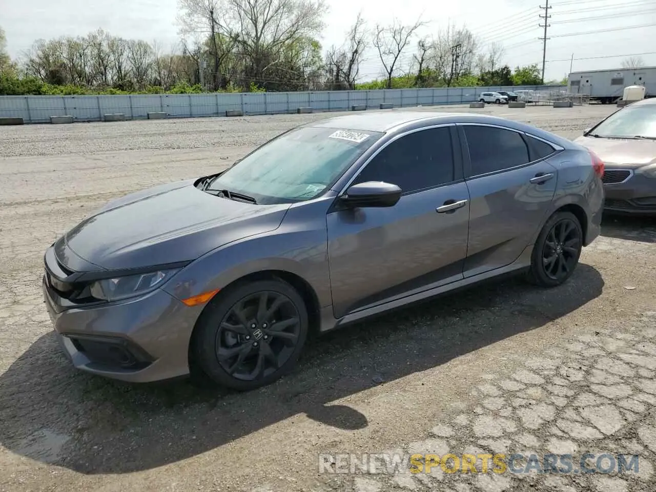 1 Photograph of a damaged car 2HGFC2F89KH543311 HONDA CIVIC 2019