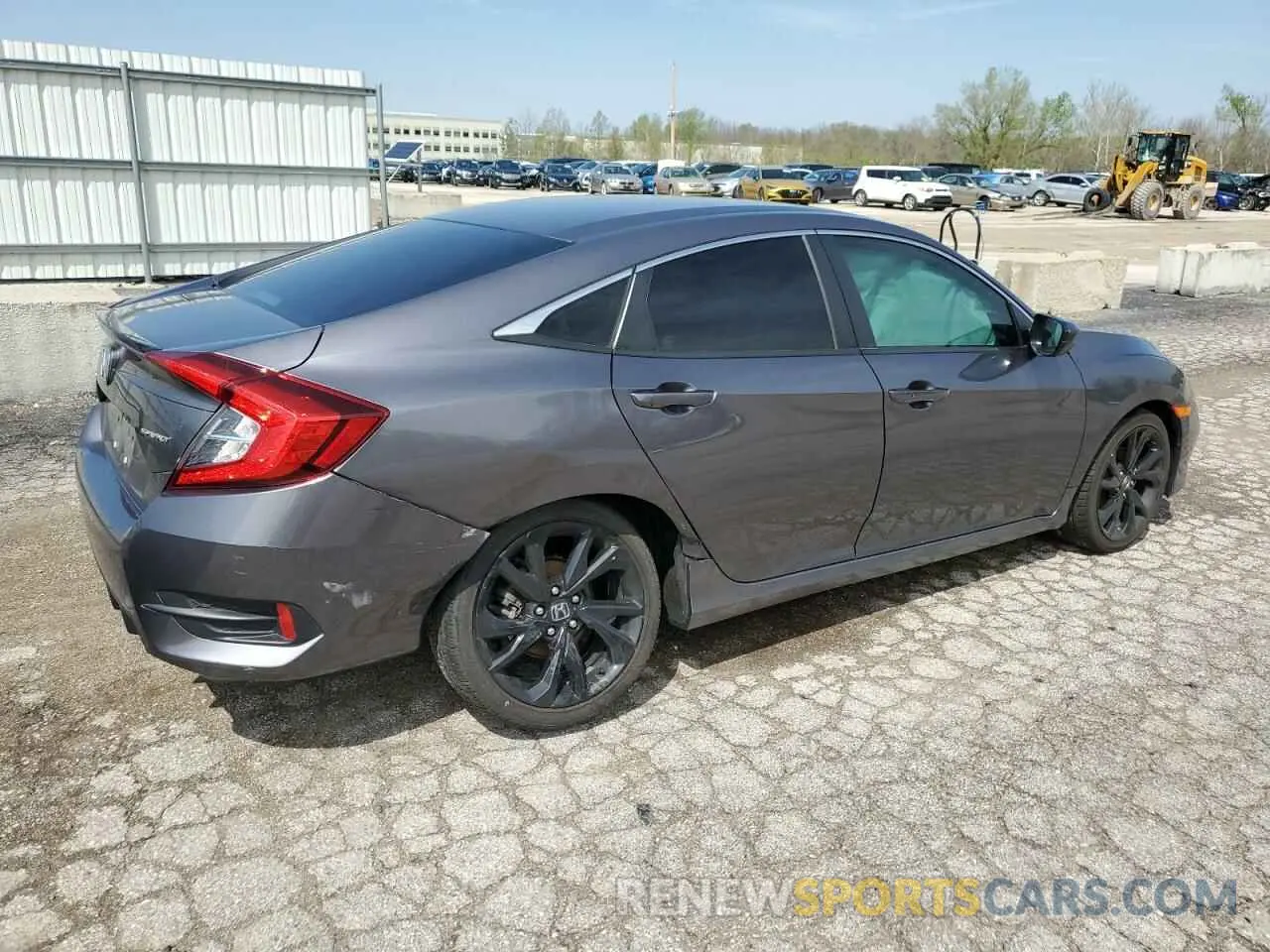3 Photograph of a damaged car 2HGFC2F89KH543311 HONDA CIVIC 2019