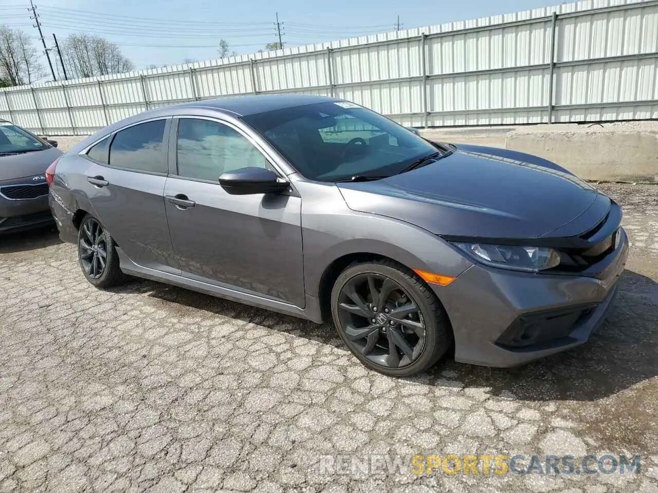 4 Photograph of a damaged car 2HGFC2F89KH543311 HONDA CIVIC 2019