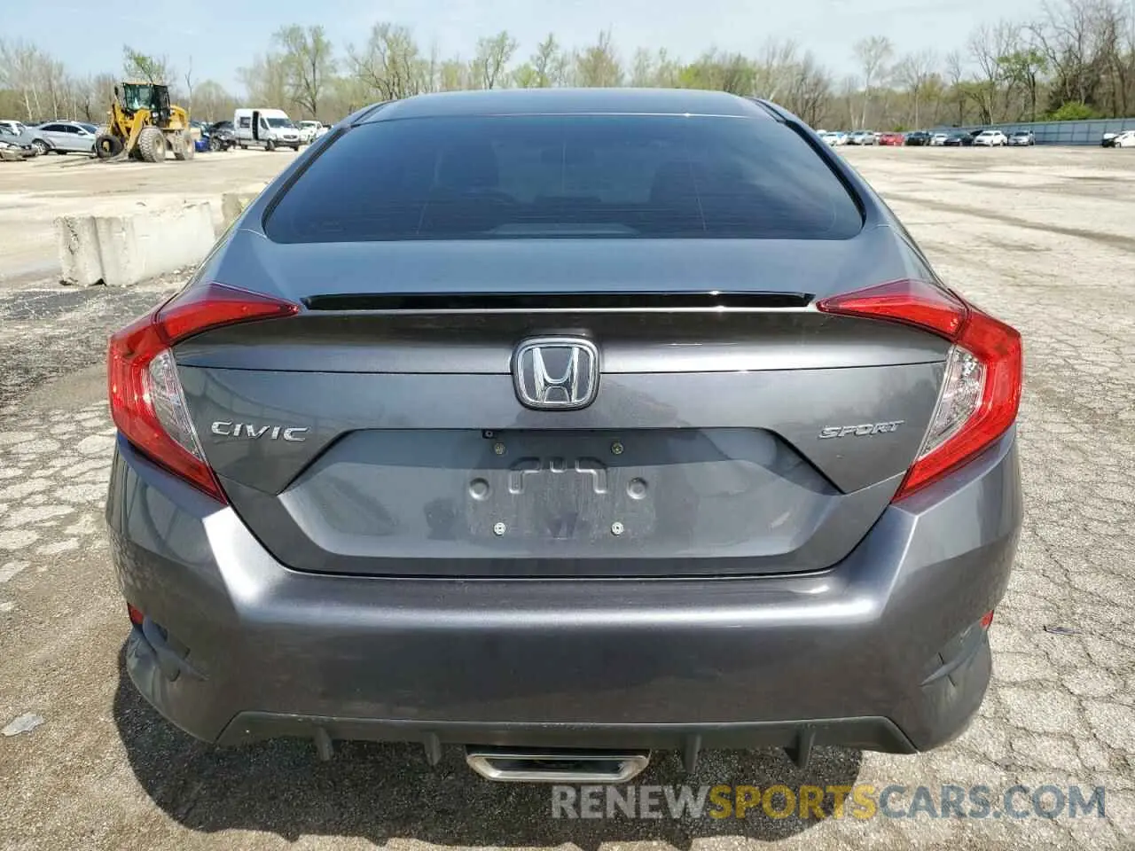 6 Photograph of a damaged car 2HGFC2F89KH543311 HONDA CIVIC 2019