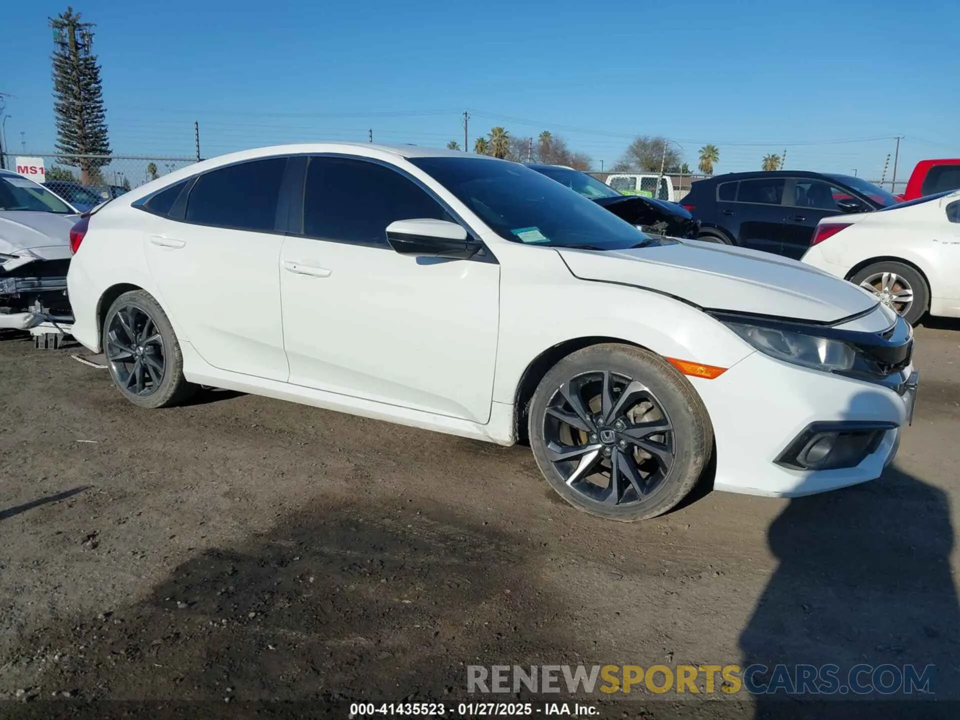 13 Photograph of a damaged car 2HGFC2F89KH544121 HONDA CIVIC 2019