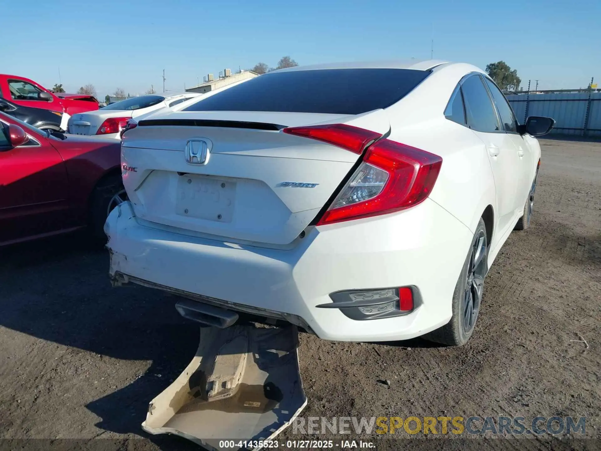 4 Photograph of a damaged car 2HGFC2F89KH544121 HONDA CIVIC 2019