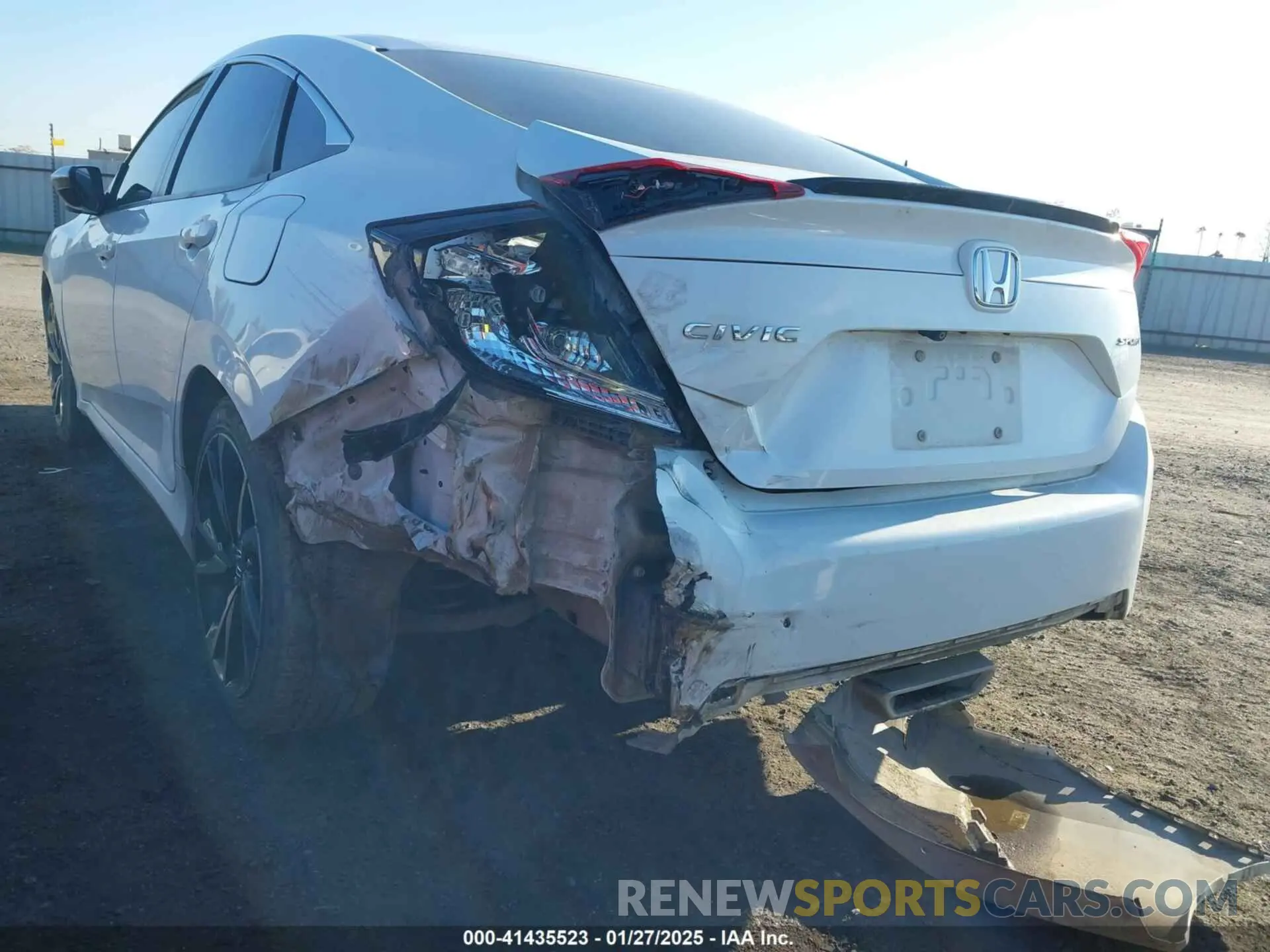 6 Photograph of a damaged car 2HGFC2F89KH544121 HONDA CIVIC 2019