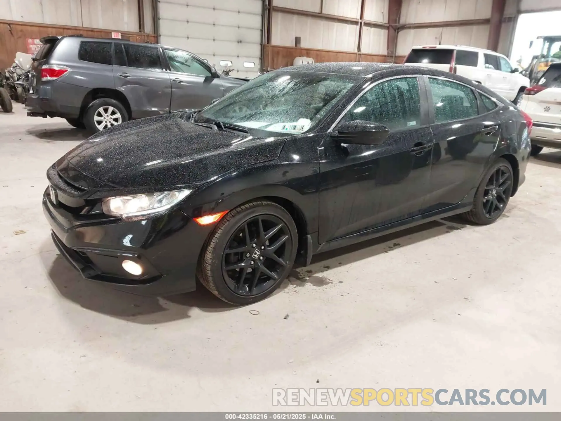 2 Photograph of a damaged car 2HGFC2F89KH557466 HONDA CIVIC 2019