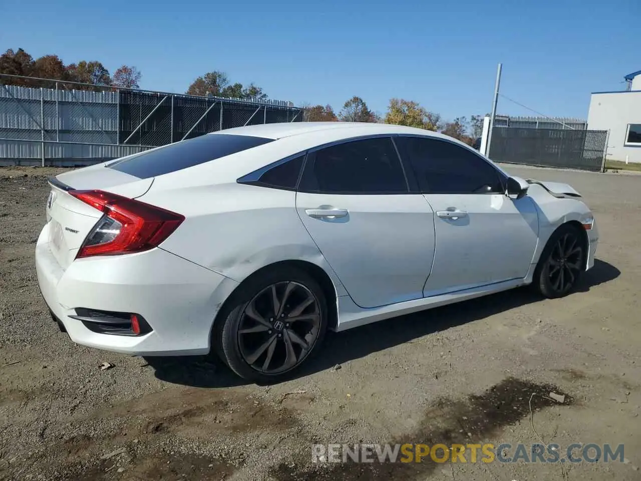3 Фотография поврежденного автомобиля 2HGFC2F89KH568287 HONDA CIVIC 2019