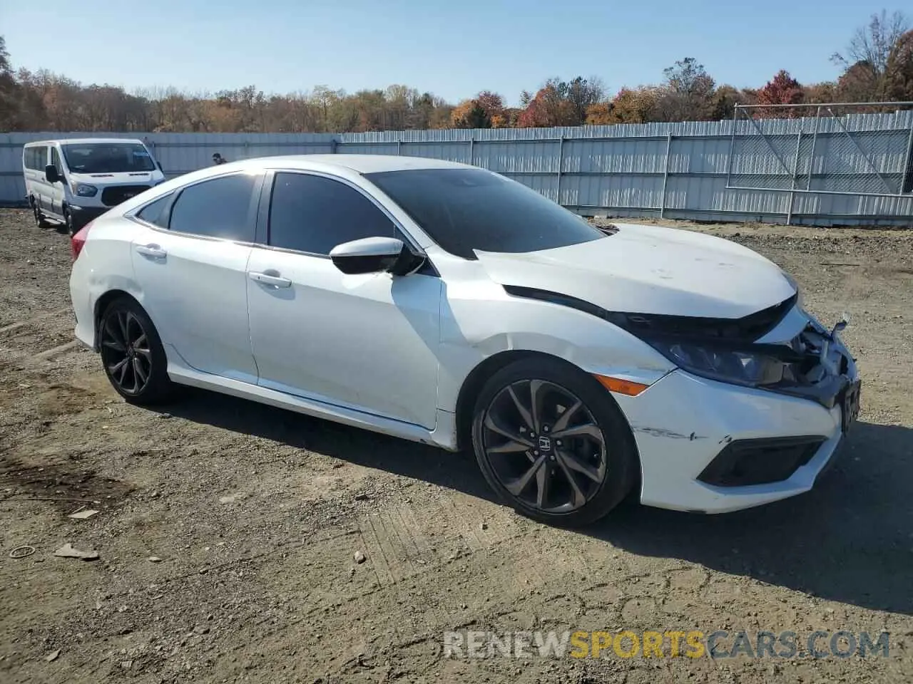 4 Фотография поврежденного автомобиля 2HGFC2F89KH568287 HONDA CIVIC 2019