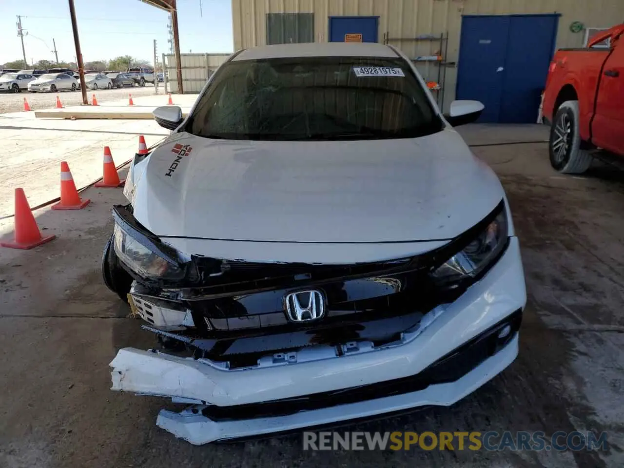 5 Photograph of a damaged car 2HGFC2F89KH571545 HONDA CIVIC 2019