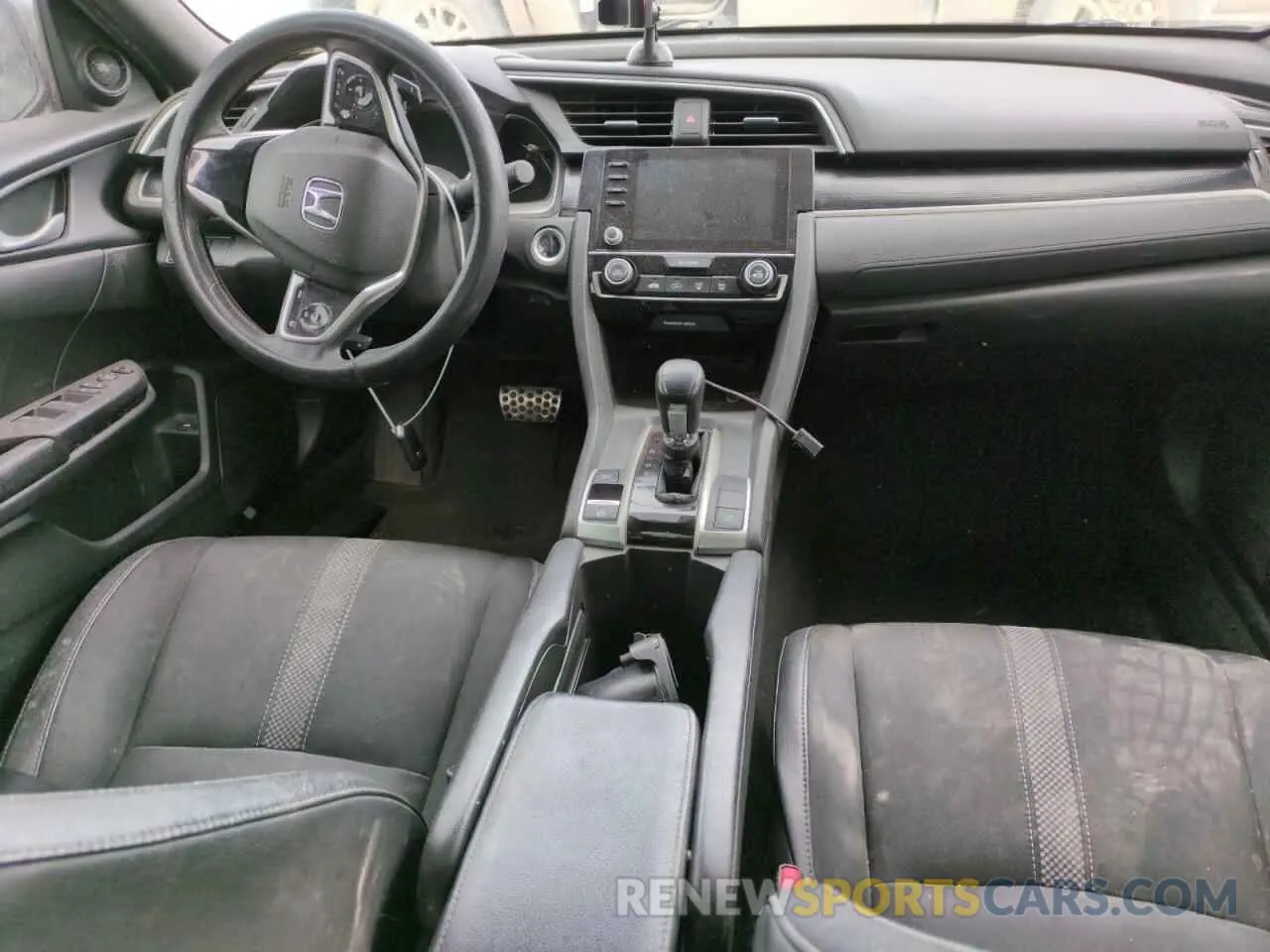 8 Photograph of a damaged car 2HGFC2F89KH581377 HONDA CIVIC 2019