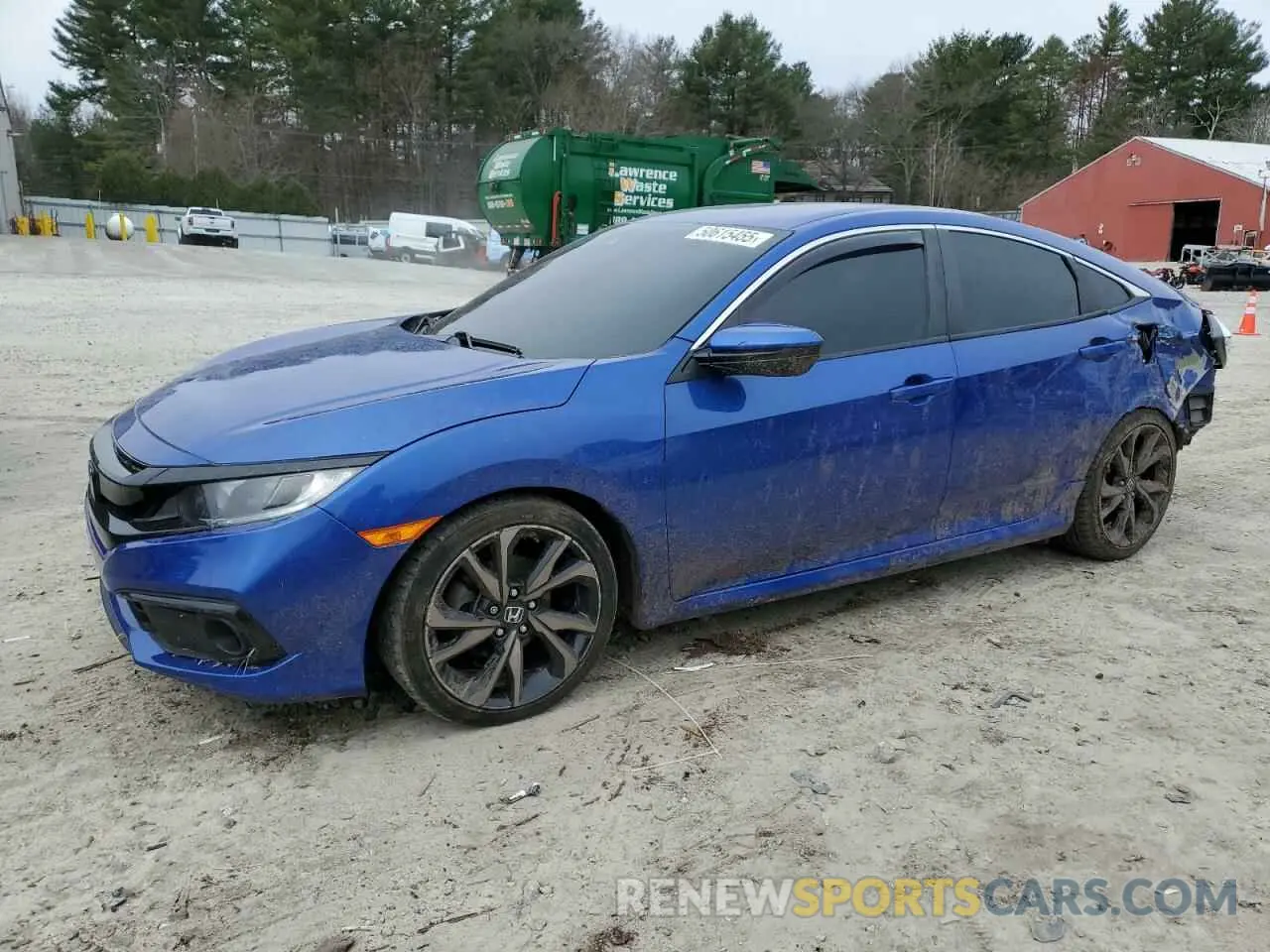 1 Фотография поврежденного автомобиля 2HGFC2F89KH587048 HONDA CIVIC 2019